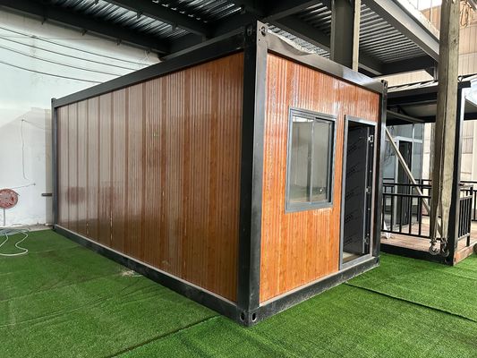 Single Package Grootte 600X600X300 cm en Containerhuis voor kantoorgebouw Slaapkamer 20 40ft Draagbare hut bungalow