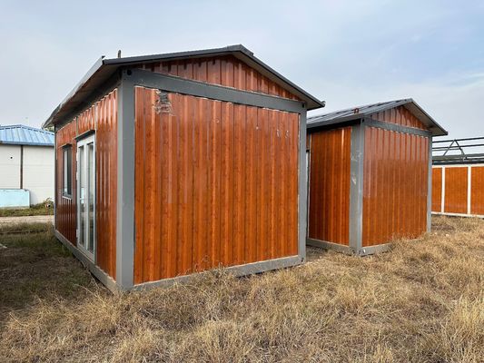 Single Package Grootte 600X600X300 cm en Containerhuis voor kantoorgebouw Slaapkamer 20 40ft Draagbare hut bungalow