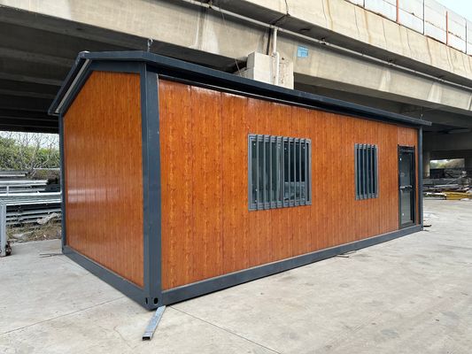 Single Package Grootte 600X600X300 cm en Containerhuis voor kantoorgebouw Slaapkamer 20 40ft Draagbare hut bungalow