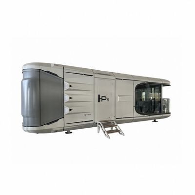 China Professionele fabricage Outdoor Uniek ruimteschip ontwerp Kleine prefab huis Luxe Modern