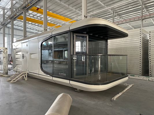 Interieurversiering Op maat gemaakt ruimteschip Container Ruimtecapsule Huis met ontwerp
