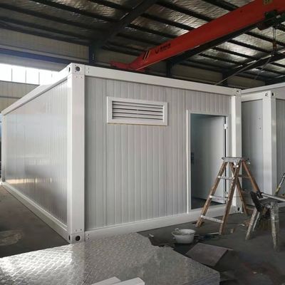 Modern ontwerp vouwbaar geprefabriceerd draagbaar container toilet voor buiten