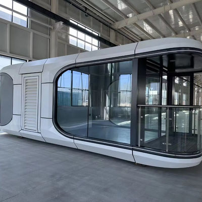 Multifunctionele top mode luxe kleine huizen prefabricadas mobiele ruimte capsule aangepast maat 2 slaapkamer container huis