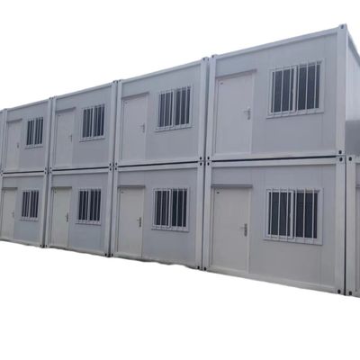 Huis gegalvaniseerde staalstructuur broodje paneel 20ft 40ft container huis modern prefab flat pack woonhuis container