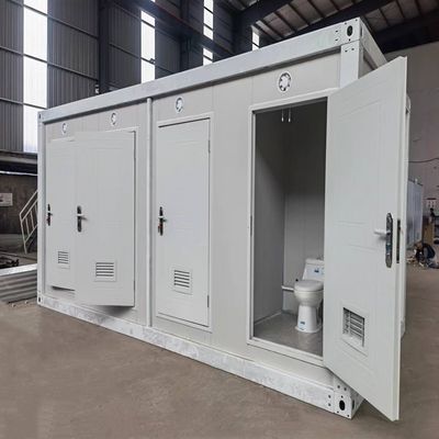 Moderne stijl Multifunctioneel broodje paneel Draagbaar toilet Mobiele douche kamer met lokale standaard elektriciteit
