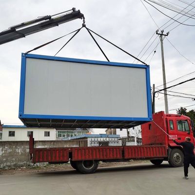 Draagbare mobiele toiletten voor parken Sandwich Panel Support Custom Prefab buitentoilet