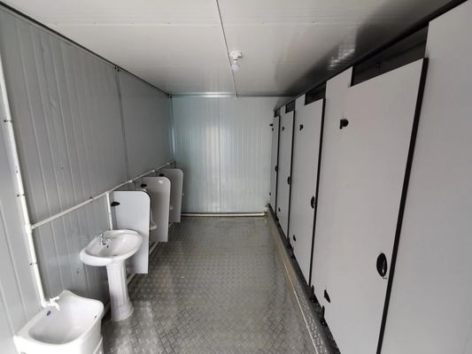 Voorgefabriceerde douche-toiletten voor camping met een standaarddikte voor een moderne stijl en een gemakkelijke installatie