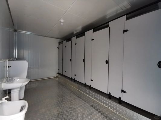 Voorgefabriceerde douche-toiletten voor camping met een standaarddikte voor een moderne stijl en een gemakkelijke installatie