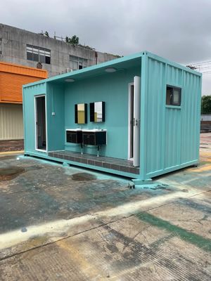 Voorgefabriceerde douche-toiletten voor camping met een standaarddikte voor een moderne stijl en een gemakkelijke installatie