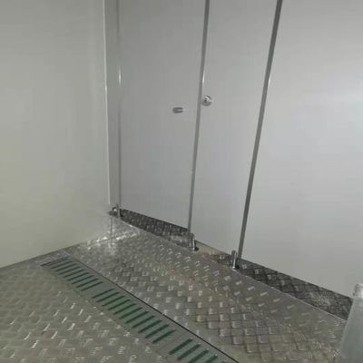 Draagbaar toilet badkamer wasruimte staal buitenshuis complete badkamer mobiele toilet voor buiten design stijl overgangs