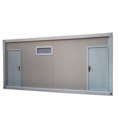 End Listing 20 40 ft Gereed gemaakt Draagbaar Modern mobiel Kleine prefab vouwbare container toilet met accessoires vuilniszak