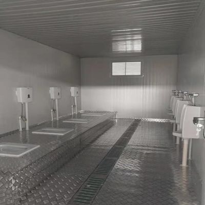 End Listing 20 40 ft Gereed gemaakt Draagbaar Modern mobiel Kleine prefab vouwbare container toilet met accessoires vuilniszak