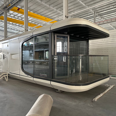 Commerciële ruimte Hotel Op maat gemaakte interieurversiering Capsule House voor Outdoor Hotel