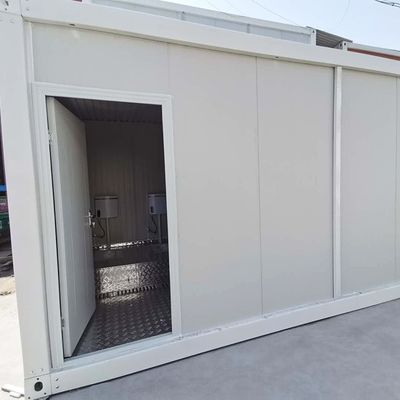 Lokale standaard elektriciteit en 70% tijdsbesparing Container toilet Draagbaar toilet met handige voorzieningen