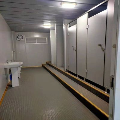 Milieuvriendelijk Australië Standaard wit of aangepaste kleur Buitenwoning Bouwplaats Montage toilet