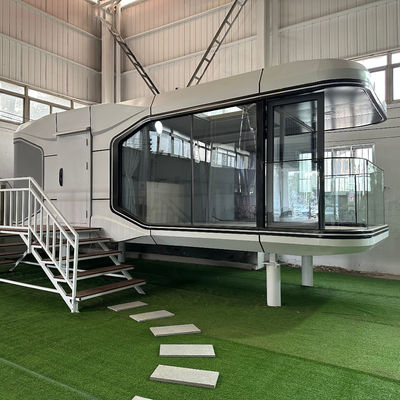 Multifunktioneel aangepast kleurenruimtecapsule hotel voor kleine container slaapplaats modulair hotel travel resort house