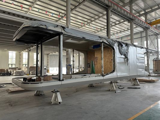 Gegalvaniseerd staal frame modulair prefab container huis voor hotel villa in populair ontwerp en groene huizen