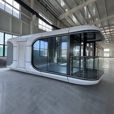 Reasonable Outdoor Contemporary Design Style Staalcontainer Capsule Home Modulaire Capsule Hotel Waterdicht en vochtdicht