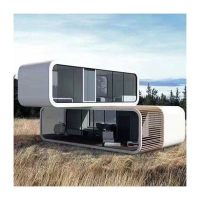 Reasonable Outdoor Contemporary Design Style Staalcontainer Capsule Home Modulaire Capsule Hotel Waterdicht en vochtdicht
