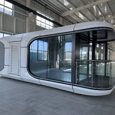 Sandwich Panel Door Beste Mobiele Huis Moderne Prefab Huis Luxe Modulair Hotel Woonhuis Villa Ruimte Capsule Huis