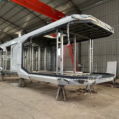 Op maat gemaakte aluminium plaat muur prefab appartement container huis