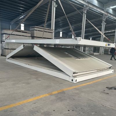 Schoolslaapkamer Opvouwbaar Flat Pack Containerhuis met aangepaste kleur Opstapelbare opslagruimte Gebouw