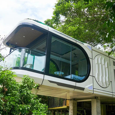 Gepersonaliseerde kleuren Containerhuizen Directe levering Moderne geprefabriceerde huizen Capsule Hotel