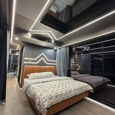 Hoogwaardig geprefabriceerd huis buiten Makkelijk te installeren Woonruimte Mini Space Capsule Huis voor multifunctionele hotel