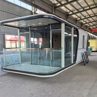 Outdoor Prefab Space Capsule House Hotel Optie met aangepaste kleur