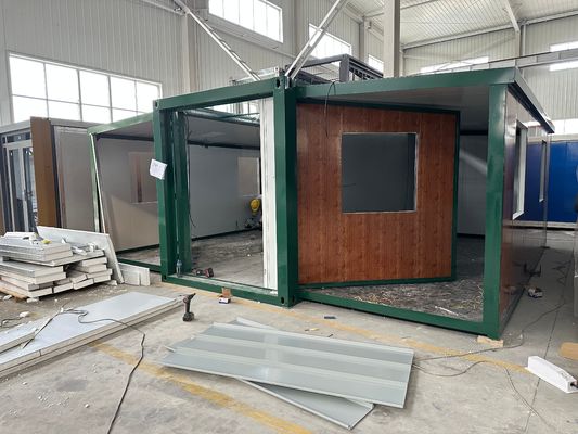 Goede thermische isolatie 20 ft 40 ft Afneembare container Home Flexible Assemble Prefab huizen met 15-30 jaar levensduur