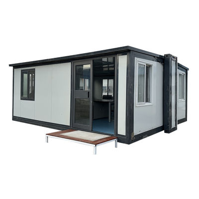 Uitbreidbare geprefabriceerde villa 20 ft mobiele containerhuis met hedendaags ontwerp