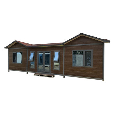 Gebroken brug Aluminium deur Draagbaar mobiele huis voor hotel Prefab mobiele huis 40ft 20ft Prefab container huis