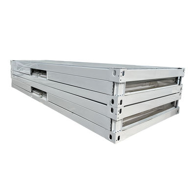 Huis op maat Opvouwbaar Prefab Container Huis met EPS Sandwich Panel Muur op maat