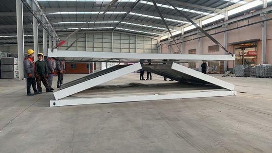 Gepersonaliseerde kleur Doel samenstelling Moderne draagbare uitbreidbare zigzag vouwcontainer Huis voor en appartement wonen