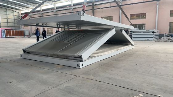 3C/CE/CL/SAA Standaard stroomvoorziening Snel monteren Prefab sandwichpaneel Modulair zigzag vouwcontainerhuis