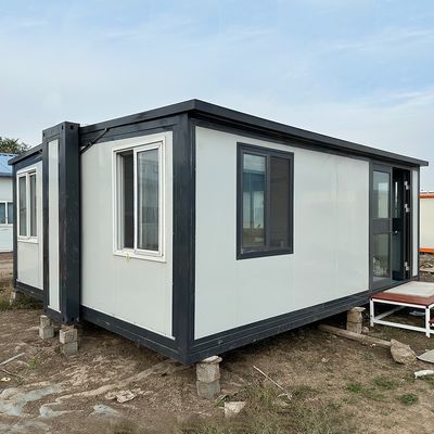 20ft 40 ft Volledig aangepast brandwerend waterdicht wandpaneel en stalen frame prefab huis voor huis in huis huis hotel