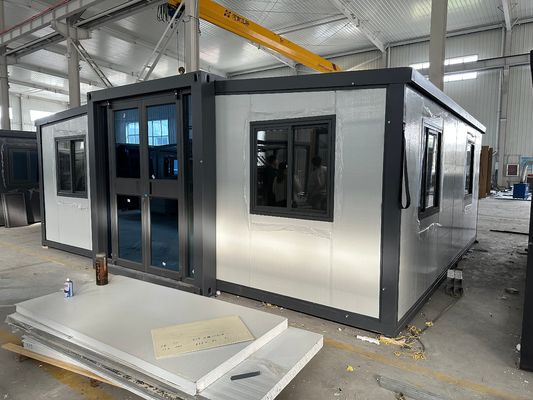 30 ft eenvoudig te installeren uitbreidbaar villatype Milieuvriendelijk geprefabriceerd modulehuis Stalen luxe containerhuis voor hotel