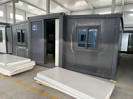 Contemporary Design Style Luxe Type 20ft Fast Build Module Uitbreidbaar Containerhuis