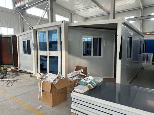 Contemporary Design Style Luxe Type 20ft Fast Build Module Uitbreidbaar Containerhuis