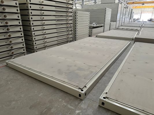 Gepersonaliseerde kleur Afneembare container Prefab huis voor gemakkelijke installatie en waterdicht wonen