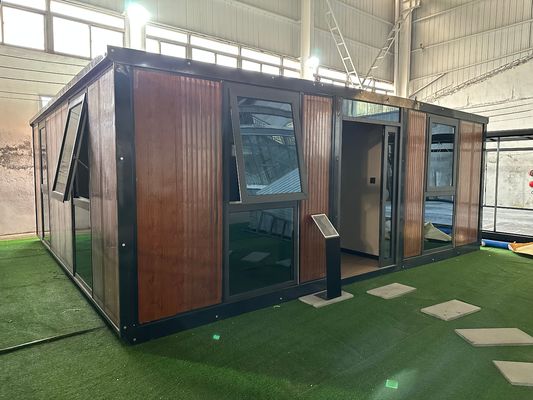 Gemakkelijk te monteren 20ft 40ft Prefab huis Afneembare container huis met snelle installatie voordeel en stalen dak