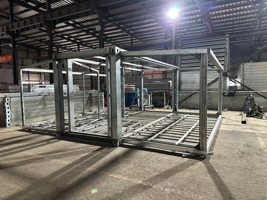 Gepersonaliseerd 40 voet gemakkelijk te installeren Container Uitbreidbaar Huis Contemporary Design Style met flexibele montage en stalen frame