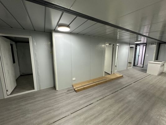 15-30 jaar levensduur Ontwerp 20ft 40ft afneembare modulair huis met goede thermische isolatie en moderne stijl