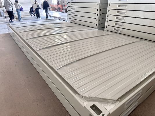 Moderne eenvoudige stijl geassembleerd Flat Pack Container House voor op maat gemaakte buitenwonen Makkelijk te installeren Low-Carbon schokbestendig