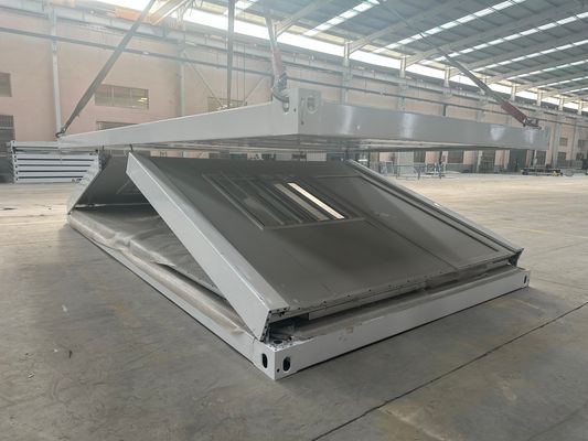 15-30 jaar Levensduur Ruimte Opvouwbaar kantoor Huis 20ft hut hut Z-opvouwbaar voorgefabriceerd containerhuis met stalen frame