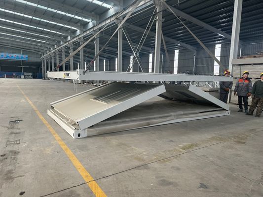 15-30 jaar Levensduur Ruimte Opvouwbaar kantoor Huis 20ft hut hut Z-opvouwbaar voorgefabriceerd containerhuis met stalen frame