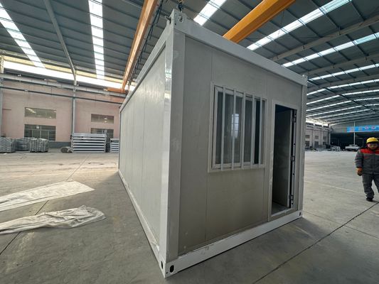 s Prefab huizen dak EPS sandwich paneel draagbare economische bewoonbare container opvouwbare prefabriceerde opvouwbare container huis