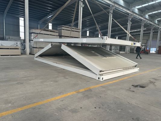 Weerbestendige materialen 20ft 40ft Container vouwhuis Prefabricated vouwcontainer huis voor kantoor en school