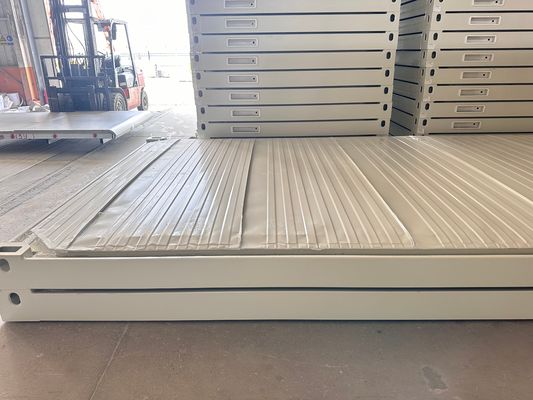 40'HC Verzending Goed Op maat gemaakt Luxe Draagbaar Voorgefabriceerd Klaargemaakt Economisch Sandwich Panel Vlak Pakket Containerhuis
