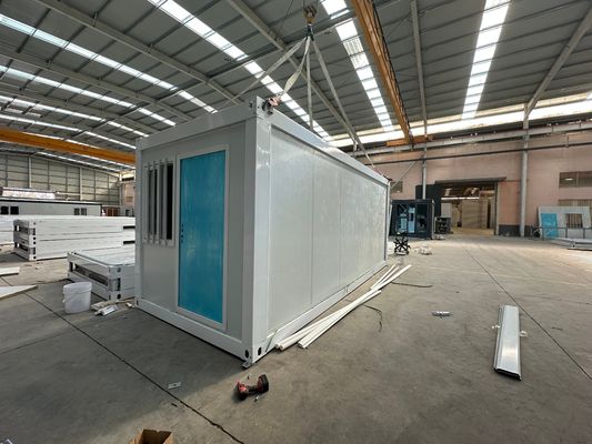 Stalen frame Gemakkelijk montage 20ft 30ft 40ft prefab huis uitbreidbaar container huis thuis kantoor vouwhuis voor de winst